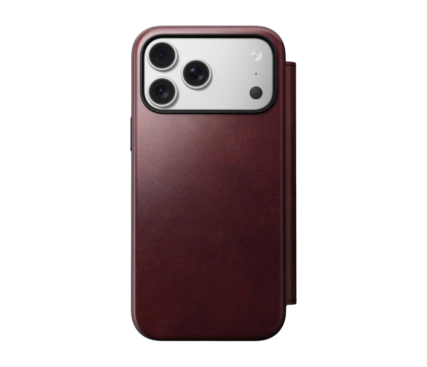 Nomad Modern Leather Folio do iPhone 17 Pro Max MagSafe burgund - 1362228 - zdjęcie 4